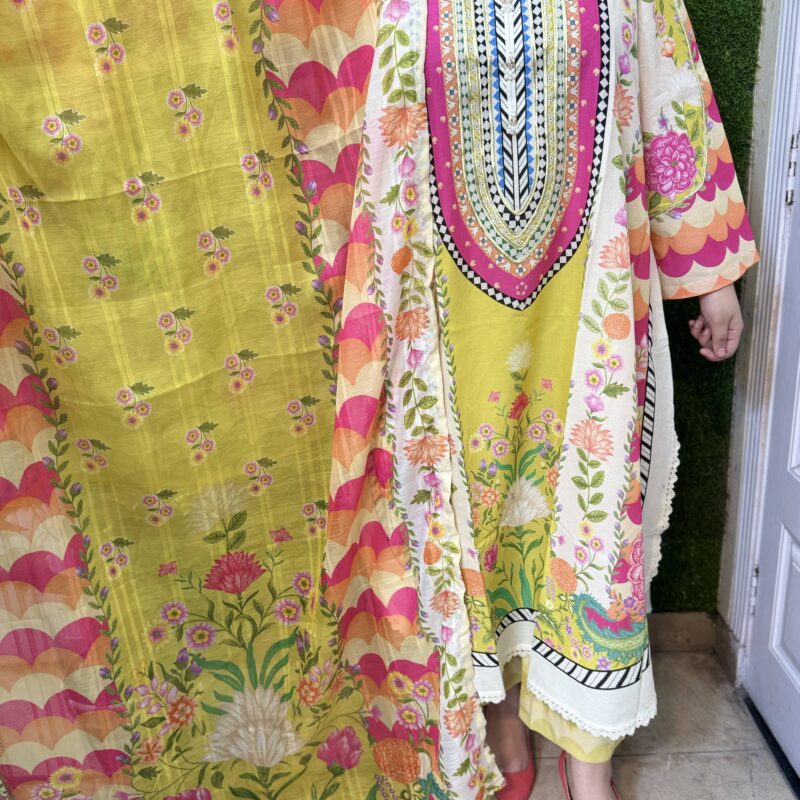 3 PC Printed Cotton Lawn