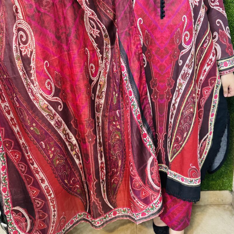 3 PC Printed Cotton Lawn