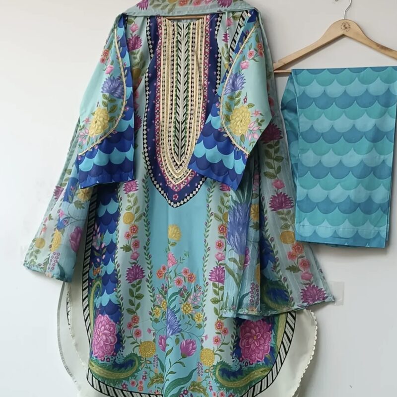 3 PC Premium Pure Lawn Fabric