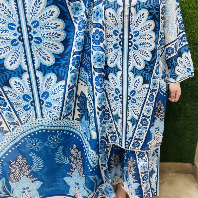 3 PC Printed Lawn Fabric