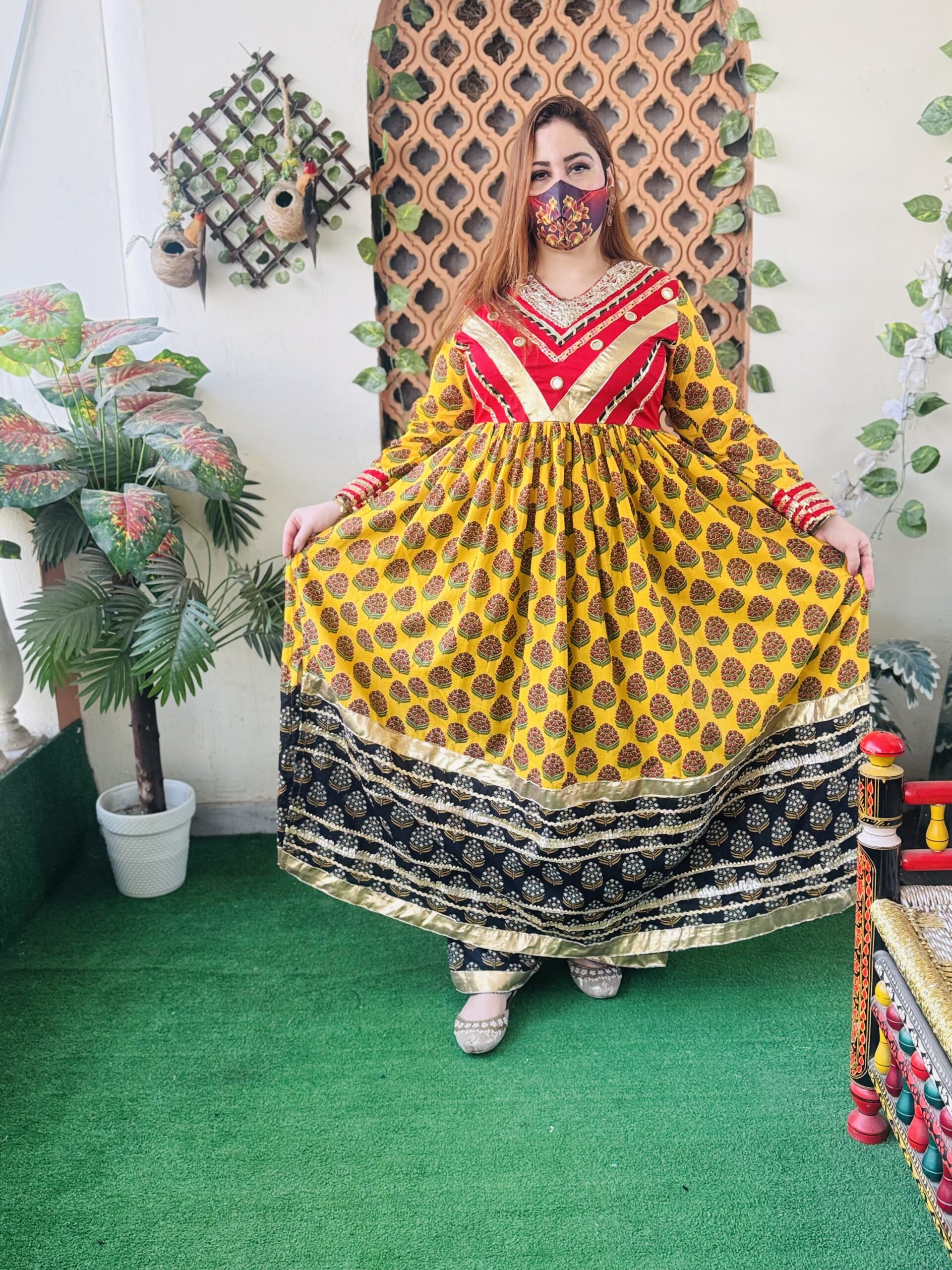 2 PC Printed Lawn Fabric - Image 2