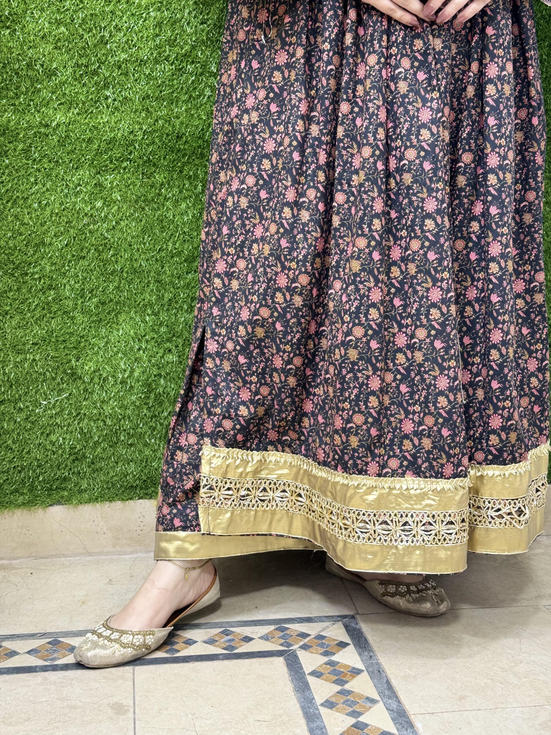 2 PC Embroidery Printed Lawn Fabric - Image 4