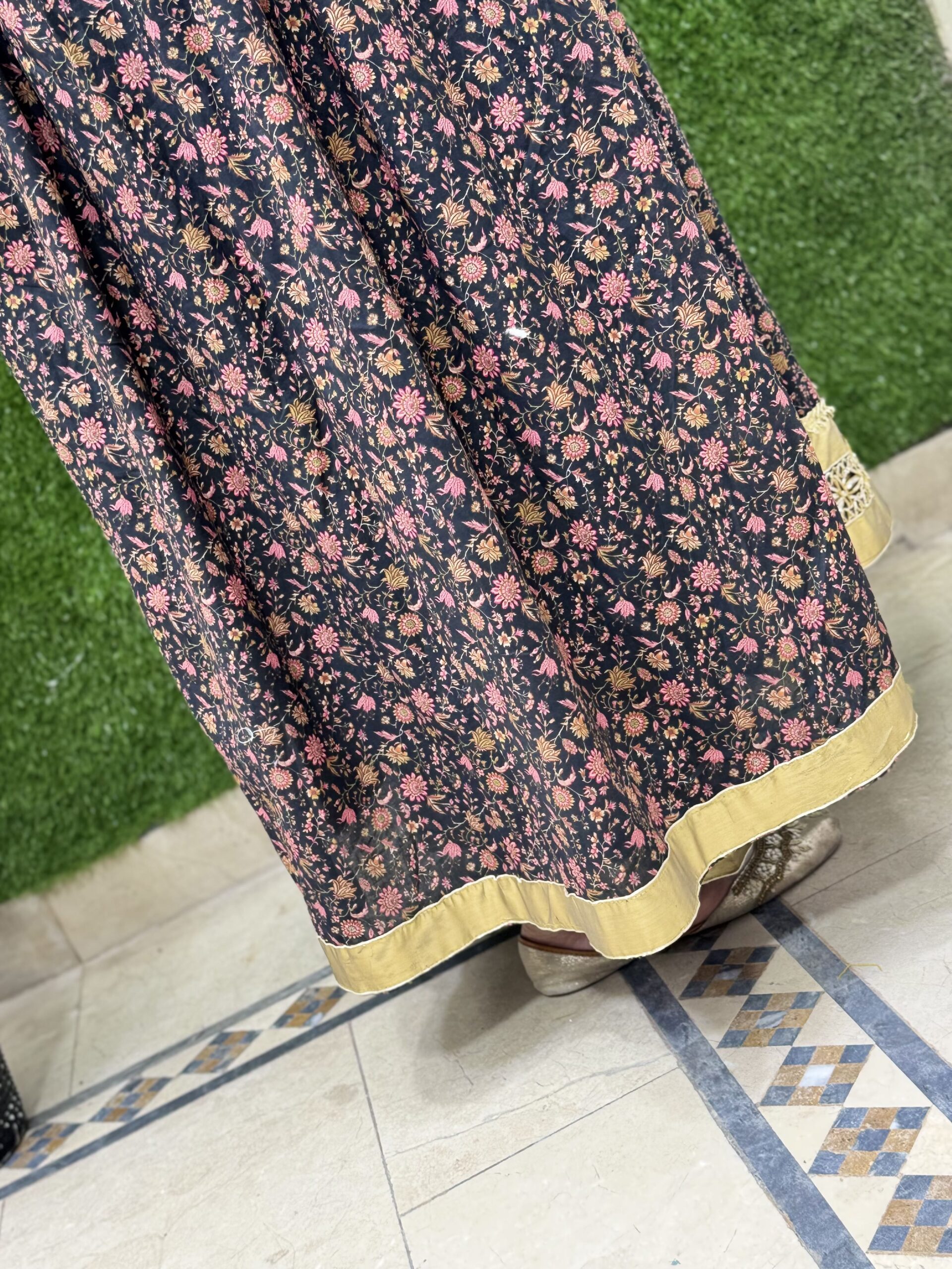 2 PC Embroidery Printed Lawn Fabric - Image 5