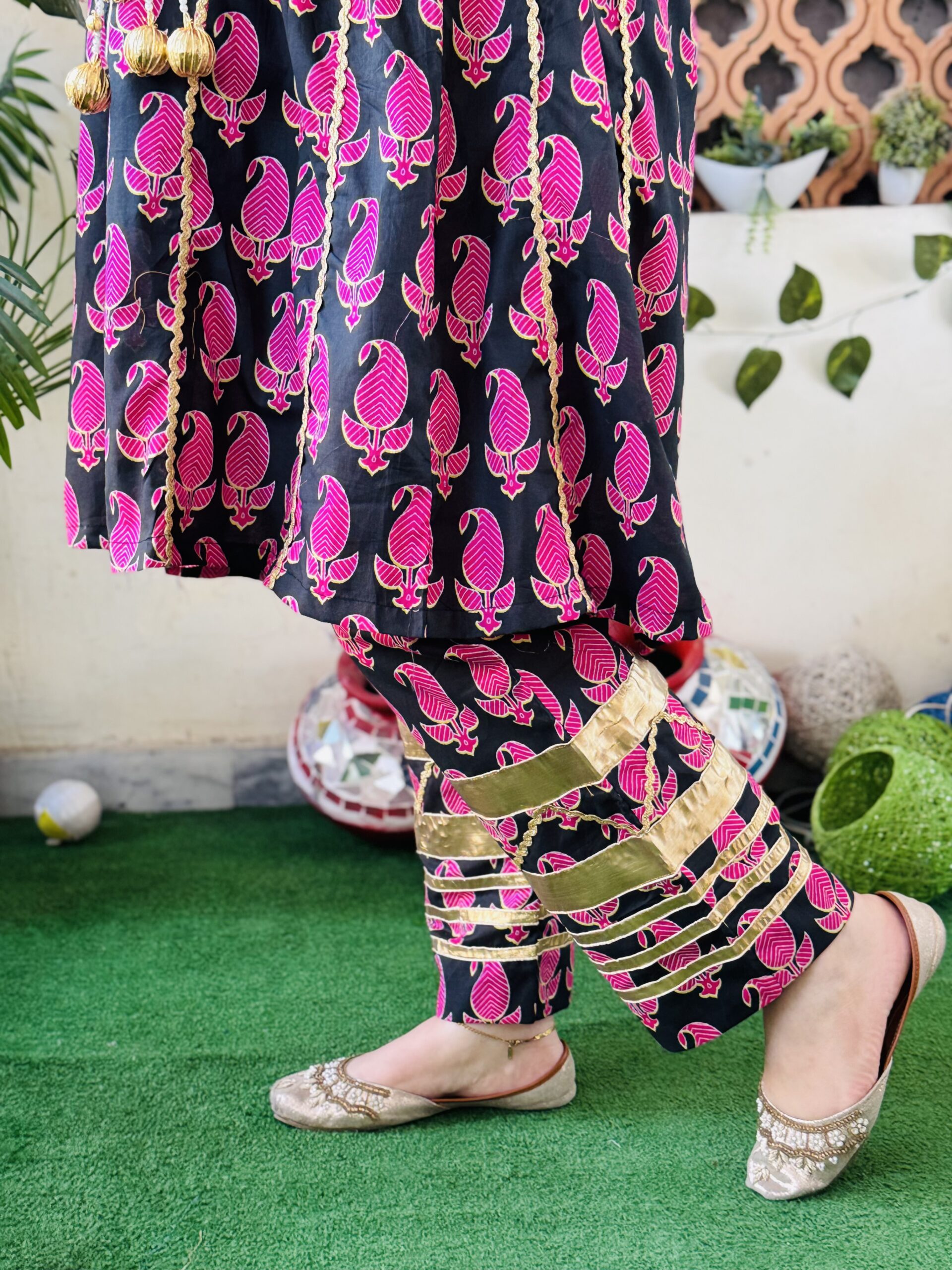 2 PC Embroidery Printed Lawn Fabric - Image 5
